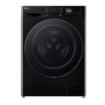 Front view of 13kg AI Direct Drive™ Washing Machine Series 4, Black F4Y513NCLN1